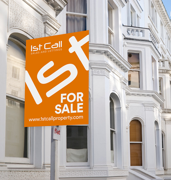 1st Call Estate Agent - Branding Case Study