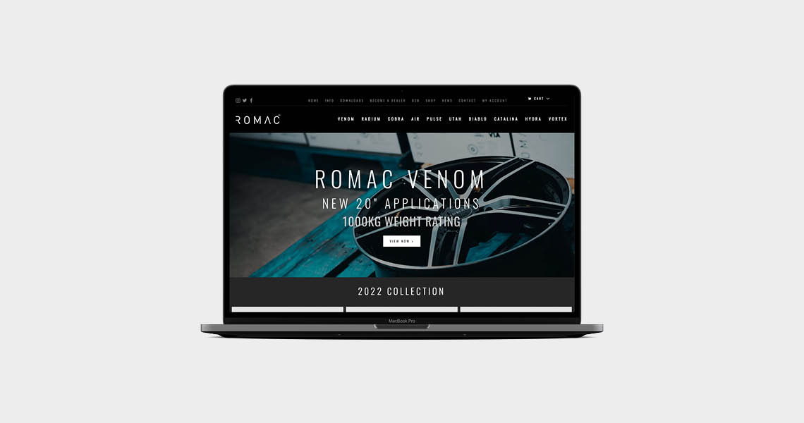 Romac Alloy Wheels - Branding Case Study